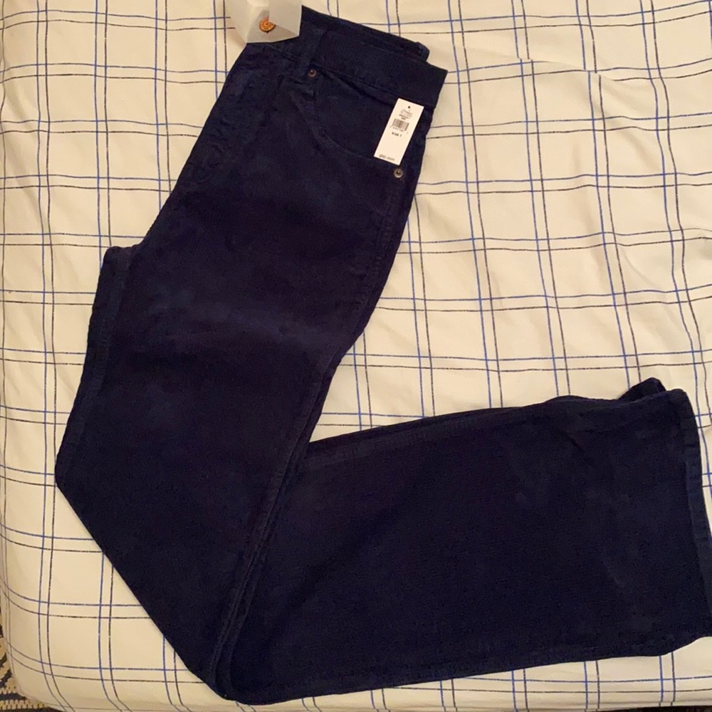 GAP Dark blue Corduroy pants